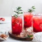 Strawberry Ice Tea